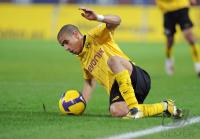FUSSBALL 1. BUNDESLIGA: Dortmund, ZIDAN Einzelaktion