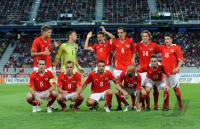 FUSSBALL NATIONALMANNSCHAFT: Teamfoto Oesterreich