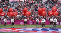 Fussball 1. Bundesliga Saison 15/16: FC Bayern Muenchen - Hannover 96