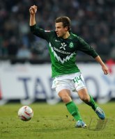 Fussball: 1. Bundesliga Saison 2010/2011, Bremen, BARGFREDE Einzelaktion