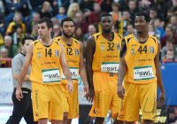 Basketball 1. Bundesliga 15/16 Hauptrunde: Walter Tigers Tuebingen -  Giessen 46ers