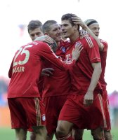 Fussball 1. Bundesliga, Saison 2011/2012:  FC Bayern Muenchen - Hertha BSC Berlin