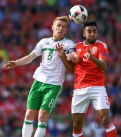 Fussball Europameisterschaft Achtelfinale 2016: Wales - Nordirland