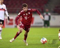 Fussball 1. Bundesliga Saison 21/22: VfB Stuttgart - FC Bayern Muenchen