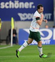 FUSSBALL  1. BUNDESLIGA  09/10  SC Freiburg  - SV Werder Bremen