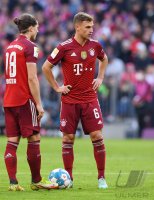 Fussball 1. Bundesliga Saison 21/22: FC Bayern Muenchen -  TSG 1899 Hoffenheim
