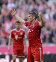 Fussball  1. Bundesliga  13/14: Bastian Schweinsteiger (FC Bayern Muenchen)