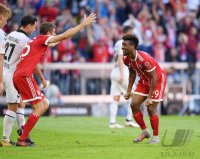 Fussball 1. Bundesliga Saison 17/18: FC Bayern Muenchen - SC Freiburg