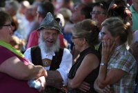 Almabtrieb - Viehscheid in Maierhoefen (Kreis Lindau) im Allgaeu