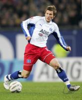 Fussball 1. Bundesliga: HSV, LAUTH Einzelaktion am Ball