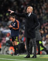 FUSSBALL International  COPA DEL REY  11/12: Trainer Josep Guardiola (Barca)