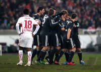 Fussball DFB Pokal 10/11 : VfB Stuttgart - FC Bayern Muenchen