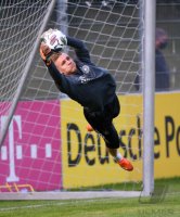 Fussball Training Deutsche Nationalmannschaft in Stuttgart
