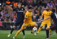 Fussball CHL 15/16 Viertelfinale: Atletico Madrid - FC Barcelona