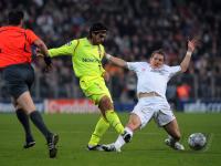 Fussball Champions League 08/09  Bayern Muenchen  - Olympique Lyon