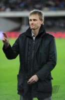 Fussball International EM 2012-Qualifikation:  Hannu Tihinen (Finnland)