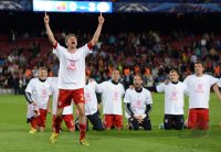 FUSSBALL INTERNATIONAL CHL HALBFINALE 12/13: FC Barcelona - FC Bayern Muenchen