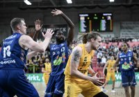 Basketball 1. Bundesliga 23/24: Tigers Tuebingen - Rostock Seawolves