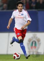 Fussball UEEA CUP: Hamburg, GUERRERO Einzelaktion