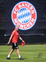 Fussball 1. Bundesliga: Abschluss Training beim FC Bayern Muenchen