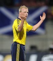 Fussball International EM 2012-Qualifikation:  Steven Naismith (Schottland)