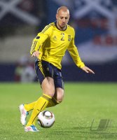 Fussball International EM 2012-Qualifikation:  Alan Hutton (Schottland)
