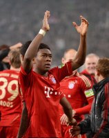FUSSBALL  DFB POKAL SAISON  11/12  HALBFINALE: JUBEL FC Bayern Muenchen