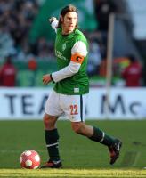 FUSSBALL, 1. BUNDESLIGA, 25. Spieltag: Bremen, FRINGS Einzelaktion