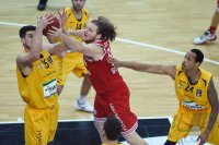 Basketball 1. Bundesliga 15/16 Hauptrunde: Walter Tigers Tuebingen - FC Bayern Muenchen