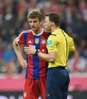 Fussball 1. Bundesliga Saison 14/15: Thomas Mueller (FC Bayern Muenchen)
