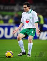 FUSSBALL 1. BUNDESLIGA: Wolfsburg, SCHAEFER Einzelaktion