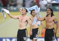 Fussball WM 2006: Achtelfinale Argentinien - Mexiko