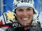 SKI  WM 2003  St.Moritz Damen Super G Weltmeisterin Michaela Dorfmeister (AUT)
