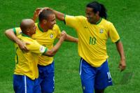 Fussball WM 2006: Achtelfinale Brasilien - Ghana