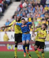 Fussball 1. Bundesliga  2010/2011:  TSG 1899 Hoffenheim  - Borussia Dortmund