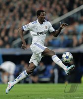 Fussball CHL  Saison 2010/2011: Emmanuel Adebayor (Real Madrid)