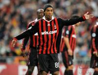 FUSSBALL  International CHL 09/10 :  JUBEL Ronaldinho (Mailand)