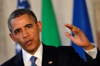 Staatsbesuch; US-Praesident Barack Obama in Rom