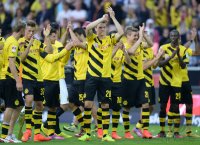 Fussball Bundesliga 14/15 Supercup Finale: JUBEL Borussia Dortmund