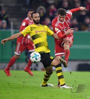 Fussball DFB Pokal Achtelfinale 17/18: FC Bayern Muenchen - Borussia Dortmund