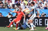 FUSSBALL WM 2014, ACHTELFINALE: Argentinien - Schweiz