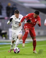 Fussball 1. Bundesliga Saison 20/21: FC Bayern Muenchen - TSG 1899 Hoffenheim