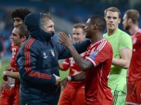 Fussball CHL  Saison 2013/2014:  Manchester City - FC Bayern Muenchen