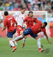 FUSSBALL WM 2010, VORRUNDE: Chile - Schweiz