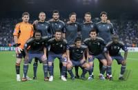 FUSSBALL  International CHL 09/10   Mannschaftsbild  Real Madrid