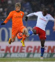 FUSSBALL, 1. BUNDESLIGA, 17. Spieltag: Hamburger SV - Werder Bremen