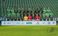 Fussball Bundesliga Saison 17/18: Teampraesentation SV Werder Bremen