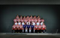 Fussball 1. Bundesliga 2010/2011: Mannschaftsfoto  FC Bayern Muenchen