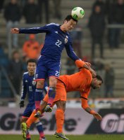 Fussball, Internationales Freundschaftsspiel: Japan - Holland