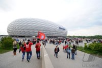 Fussball Champions League Finale 2013:  Borussia Dortmund - FC Bayern Muenchen, PUBLIC VIEWING